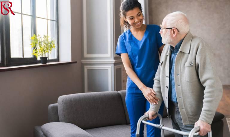 تمريض منزلي -رعاية مسنين